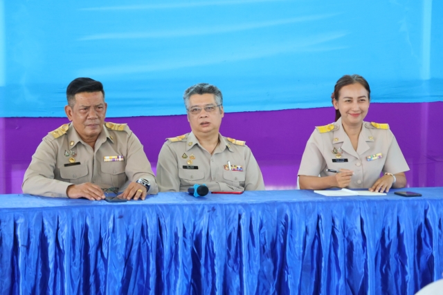 เข้าร่วมรับฟังการประชุมผู้ปกครองของศูนย์พัฒนาเด็กเล็กตำบลราชกรูด