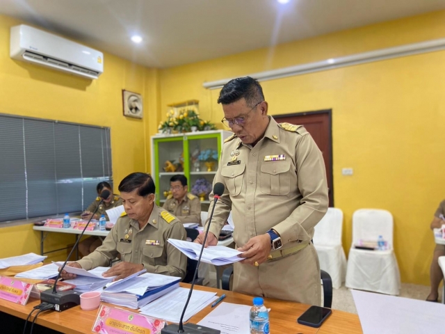 ประชุมสภาสมัยสามัญ สมัยที่ 3 ครั้งที่ 1 พ.ศ.2569 ณ ห้องประชุมสภาเทศบาลตำบลราชกรูด