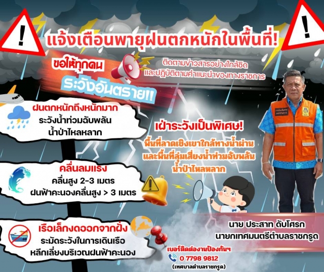 งานป้องกันบรรเทาสาธารณภัย