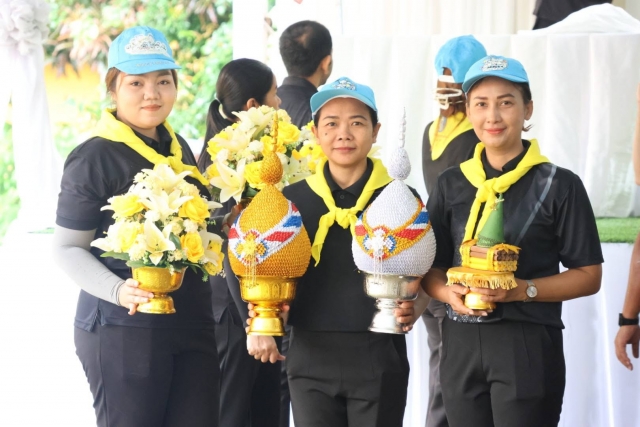 เทศบาลตำบลราชกรูดจัดกิจกรรมจิตอาสาพัฒนา