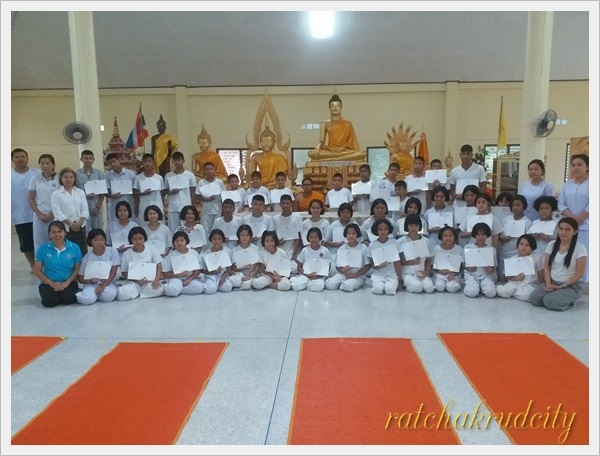 โครงการส่งเสริมจริยธรรมนักเรียนนักศึกษา ประจำปี 2561